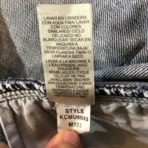 DKNY Mid Rise Capri Length Jeans Size 8 - Picture 14 of 16